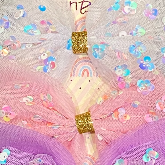 Danbar Somewhere Over the Rainbow bows set of 4 - Picture 3 of 8